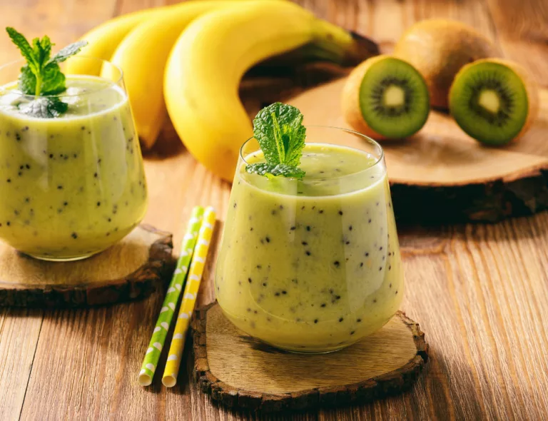 Smoothie kiwi pomme