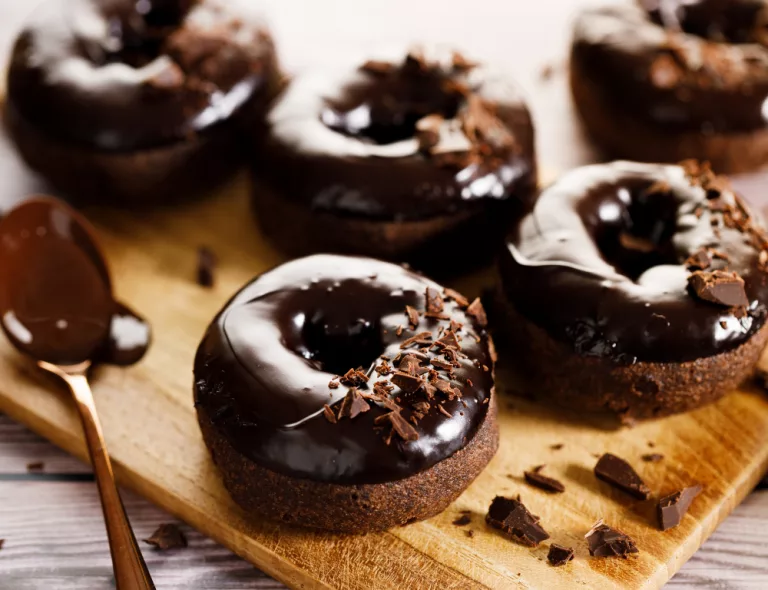 Donut au chocolat